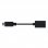 Nanocable Cable USB 2.0 Tipo C a USB Tipo A Macho/Hembra 15cm Negro