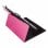 Étui rotatif universel SilverHT rose pour tablette 9"-10,1"