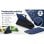 SilverHT Funda Universal Camera Pro para Tablet 9"-11" Azul Oscuro