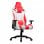 Silla Gaming F83 Roja/Blanca