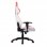 Silla Gaming F83 Roja/Blanca
