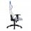 Silla Gaming F83 Azul/Blanca