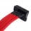 Silverstone Cable Molex 4 Pines a 4x SATA 30cm Rojo