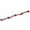 Silverstone Cable Molex 4 Pines a 4x SATA 30cm Rojo