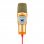 Woxter Mic Studio Microfone Condensador Dourado