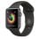 Apple Watch Series 3 GPS 42mm OLED Gris Aluminium Noir M Étanche 50m Pulsomètre