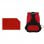 Keep Out BK7RXL Mochila Gaming para Portátil hasta 17" Negro/Rojo