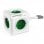 PowerCube Estendido 5 Saídas 1,5m Verde