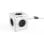 Regleta PowerCube Extended 5 Tomas 1,5 m Gris con Soporte Adhesivo