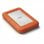 LaCie Rugged Mini Externe Festplatte 2 TB 5400 RPM Micro-USB B 3.2 Gen 1 (3.1 Gen 1) Orange, Silber