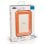 LaCie Rugged Mini Externe Festplatte 2 TB 5400 RPM Micro-USB B 3.2 Gen 1 (3.1 Gen 1) Orange, Silber