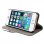 German Tech Funda Libro Elegant Wallet Negra para  iPhone 5/5S/SE