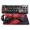 Mars Gaming MRCP1 Combo Gaming Teclado + Ratón + Auriculares + Alfombrilla