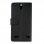 German Tech Elegant Funda Libro Negra para ZTE Blade L7
