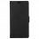 German Tech Elegant Funda Libro Negra para Wiko View XL