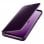 Samsung EF-ZG960 Clear View Standing Cover Púrpura para Samsung Galaxy S9
