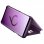 Samsung EF-ZG965 Clear View Standing Cover Púrpura para Samsung Galaxy S9 Plus
