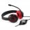 Cuffie USB Conceptronic con controllo del volume Rosse