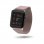 Unotec Correa Malla Metal Rosa para Apple Watch 42mm