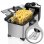 Friggitrice Cecotec CleanFry 3L 3L 2000W in acciaio inossidabile