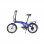 Skateflash E-Bike Pro Plegable Bicicleta Eléctrica Azul