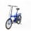 Bicicleta Eléctrica Skateflash Folding E-Bike Azul
