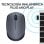 Logitech M170 RF Ratón Óptico Inalámbrico 1000DPI