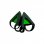 Razer Kitty Ears para Kraken Green