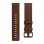 Fitbit Horween Bracelete de Couro Cognac Pequena para Versa