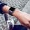 Fitbit Correa de Cuero Perforado Coñac Pequeña para Ionic