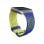 Fitbit Correa Sport Perforada Azul/Amarilla Pequeña para Ionic