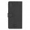 German Tech Funda Libro Elegant Wallet Negra para Wiko Lenny 4 Plus