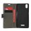 German Tech Funda Libro Elegant Wallet Negra para Wiko Lenny 4 Plus
