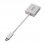 Nanocable Conversor USB-C a VGA USB-C/M-VGA/H Aluminio 10 cm