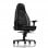 Nobelchairs Icon gepolsterter Stuhl Schwarz