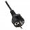 Startech Cable de Alimentación para Portátil Schuko CEE7 a IEC320 C5 Hoja de Trébol 2m