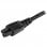 Startech Cable de Alimentación para Portátil Schuko CEE7 a IEC320 C5 Hoja de Trébol 2m