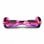 Skateflash K6 Hoverboard Bluetooth Rosa Cromado + Funda