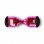 Skateflash K6 Hoverboard Bluetooth Rosa Cromado + Funda