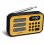 Schneider Handy Mini Rádio Digital Amarelo