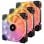Corsair HD Series HD120 RGB LED Pack 3x Ventilador 120mm + Controlador