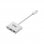 Nanocable Conversor 3 en 1 USB-C a HDMI/USB 3.0/USB-C 15cm
