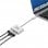 Nanocable Conversor 3 en 1 USB-C a HDMI/USB 3.0/USB-C 15cm