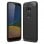 German Tech Elite Carbon Funda Negra para Motorola Moto E5 Plus