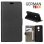 German Tech Funda Libro Negra para Alcatel 3V