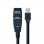 Nanocable Prolongador Amplificado USB 3.0 A/M-A/H 5m Negro