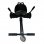 SmartGyro Go-Kart Pack X1s Hoverboard Vermelha + Go-Kart Pro Cadeira para Hoverboard Preta