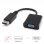 Nanocable Conversor DisplayPort a sVGA Negro 15 cm