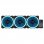 Aerocool Orbit RC Pack 3 Ventiladores RGB 120mm + Mando a Distancia