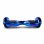 Skateflash K6 Hoverboard Bluetooth Azul Cromada + Mala de Transporte